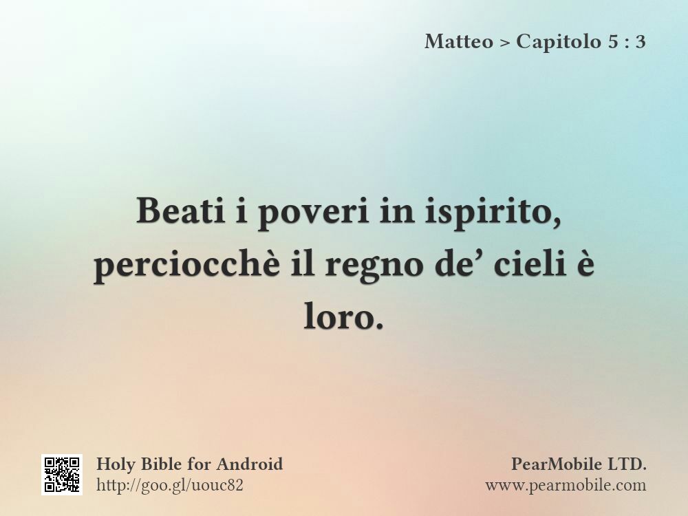 Matteo, Capitolo 5:3